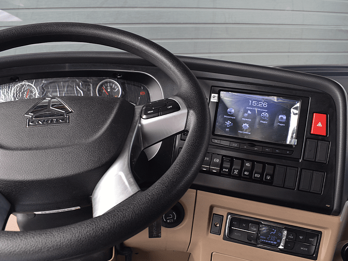 Шторный фургон на шасси Howo T5G